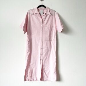 Baw Shop Pink Shirt Dress